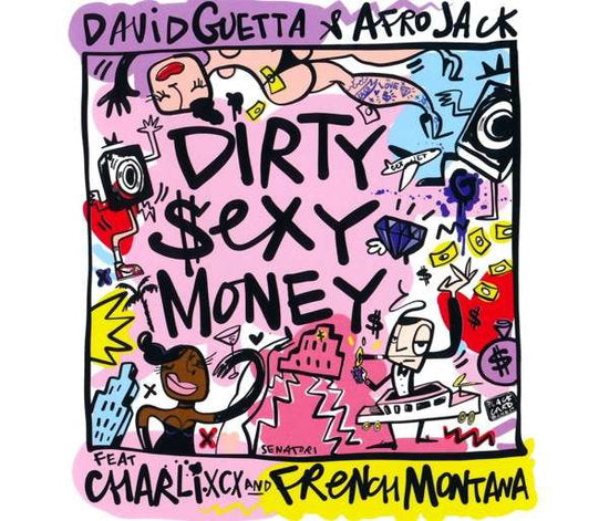 David Guetta - Dirty Sexy Money - Import CD single