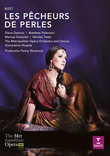 Bizet (1838-1875) - Les Pecheurs de Perles : Woolock, Gianandrea Noseda / MET Opera, Diana Damrau, Polenzani, Kwiecien, Teste, etc (2016 Stereo) - Import DVD