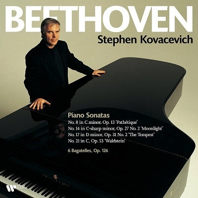 Stephen Kovacevich - Beethoven: Piano Sonatas Nos. 8 14 17 & 21 Bagatelles Op. 126 - Import Vinyl 2 LP Record Limited Edition
