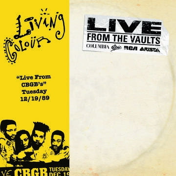 Living Colour - Live From CBGB's - Import Vinyl 2 LP Record