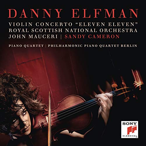 Danny Elfman - Violin Concerto, Piano Quartet: S.cameron(Vn)Mauceri / Royal Scottish National O Etc - Import CD