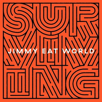 Jimmy Eat World - Surviving - Import Vinyl LP Record Limited Edition