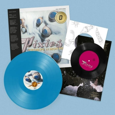 The Pixies - Trompe Le Monde - Import Sky Blue Vinyl LP Record + 7inch Single