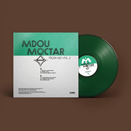 Mdou Moctar - Niger EP Vol. 2 - Import Green Vinyl 12Inch Single Record