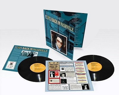Elvis Presley - Back In Nashville (Vinyl) - Import Vinyl 2 Vinyl Record Limited Edition