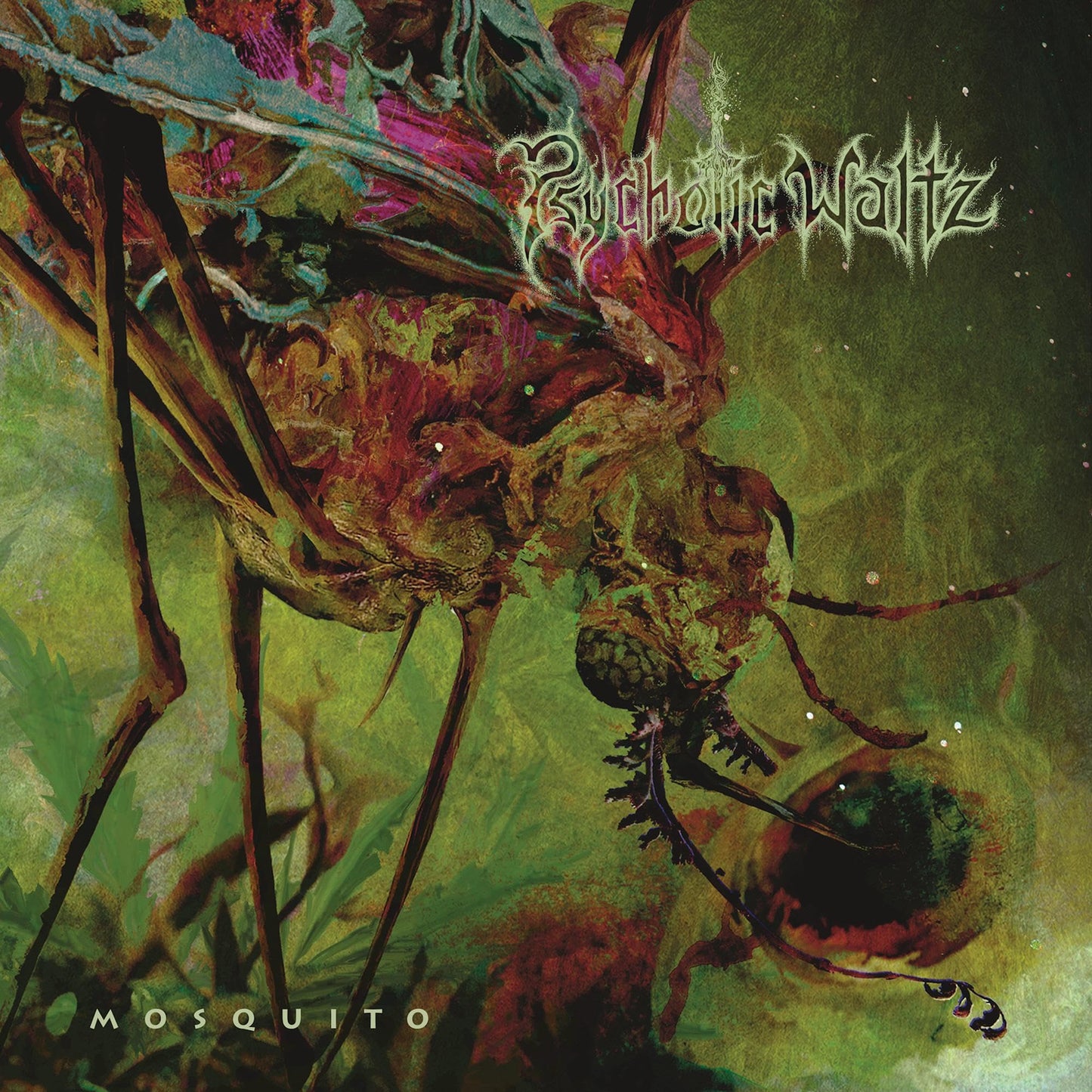 Psychotic Waltz - Mosquito (2024 Re-Issue) - Import Dark Green Vinyl LP Record Limited Edition