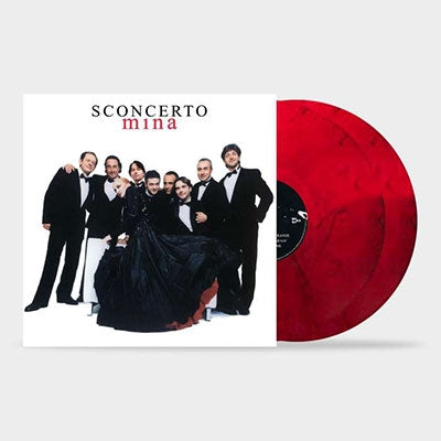 Mina (Italy) - Sconcerto - Import 180g Vinyl 2 LP Record Red with Black Streakes Vinyl Limited Edition