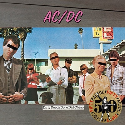 AC/DC - Dirty Deeds Done Dirt Cheap - Import Gold Vinyl LP Record Limited Edition
