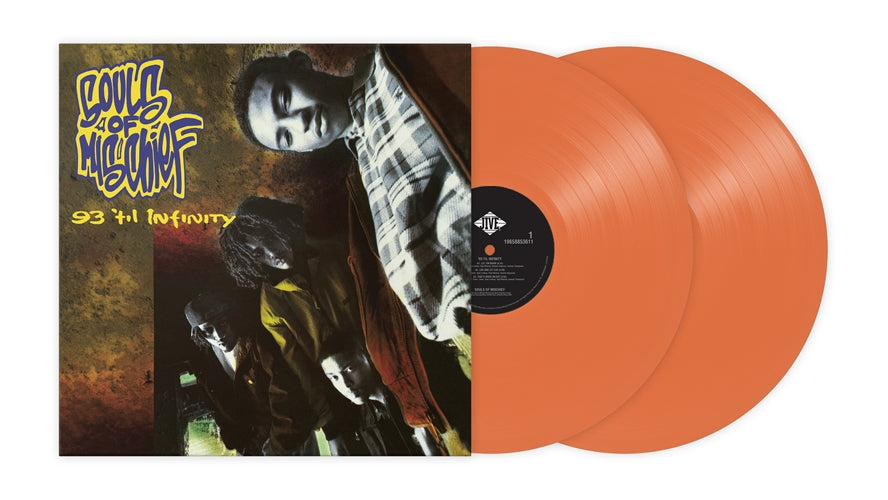 Souls Of Mischief - 93 'Til Infinity "2Lp" - Import Orange Vinyl 2 LP Record