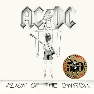AC/DC - Flick Of The Switch - Import Gold Vinyl LP Record Limited Edition