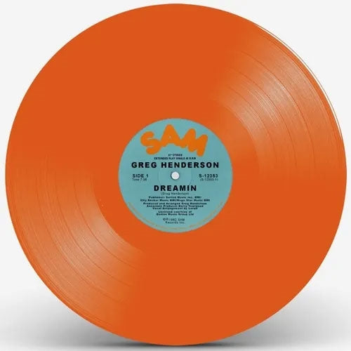 Greg Henderson - Dreamin' - Import Orange Vinyl 12 inch Record