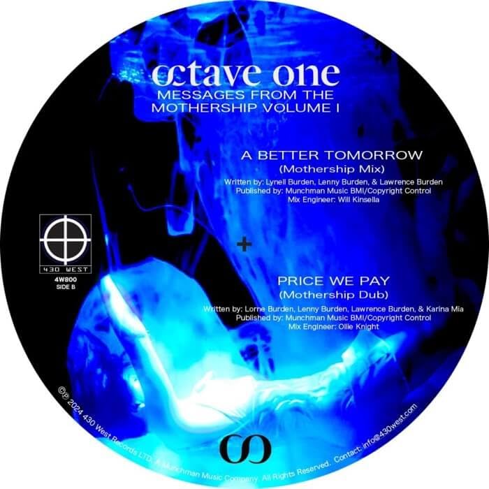 Octave One - Messages From The Mothership Volume I - Import 12inch Shingle Record