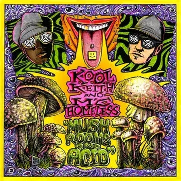 Kool Keith & Mc Homeless - Mushrooms & Acid - Import Eco-Mix Color Vinyl, Indie-Exclusive LP Record Limited Edition