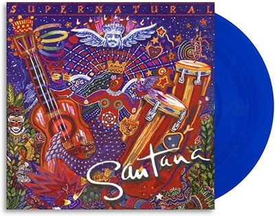 Santana - Supernatural - Import Blue Vinyl 2 LP Record Limited Edition