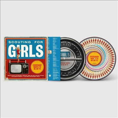Scouting For Girls - Everybody Wants To Be On Tv (15Th Anniversary) - Import Zoetrope Picture Vinyl LP Record