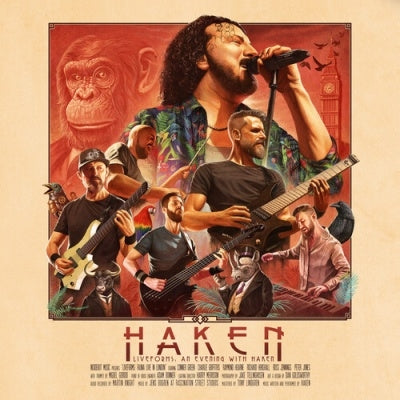 Haken - Liveforms: An Evening With Haken - Import 3CD+Blu-ray Audio Digipak