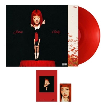 Jennie (Blackpink) - Ruby - Import Translucent Red Vinyl LP Record Limited Edition
