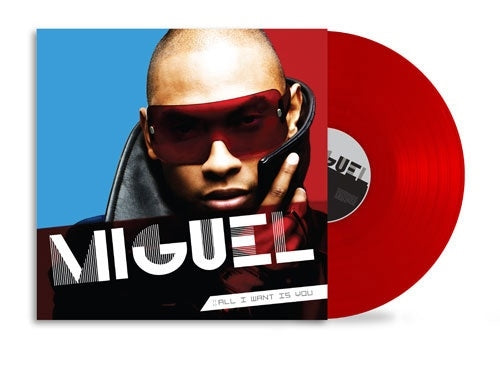 Miguel - All I Want Is You - Import Opaque Red Vinyl LP Record Limited Edition