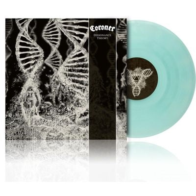 Coroner - Dissonance Theory (US Version) - Import Transparent Coke Bottle Clear Vinyl LP Record