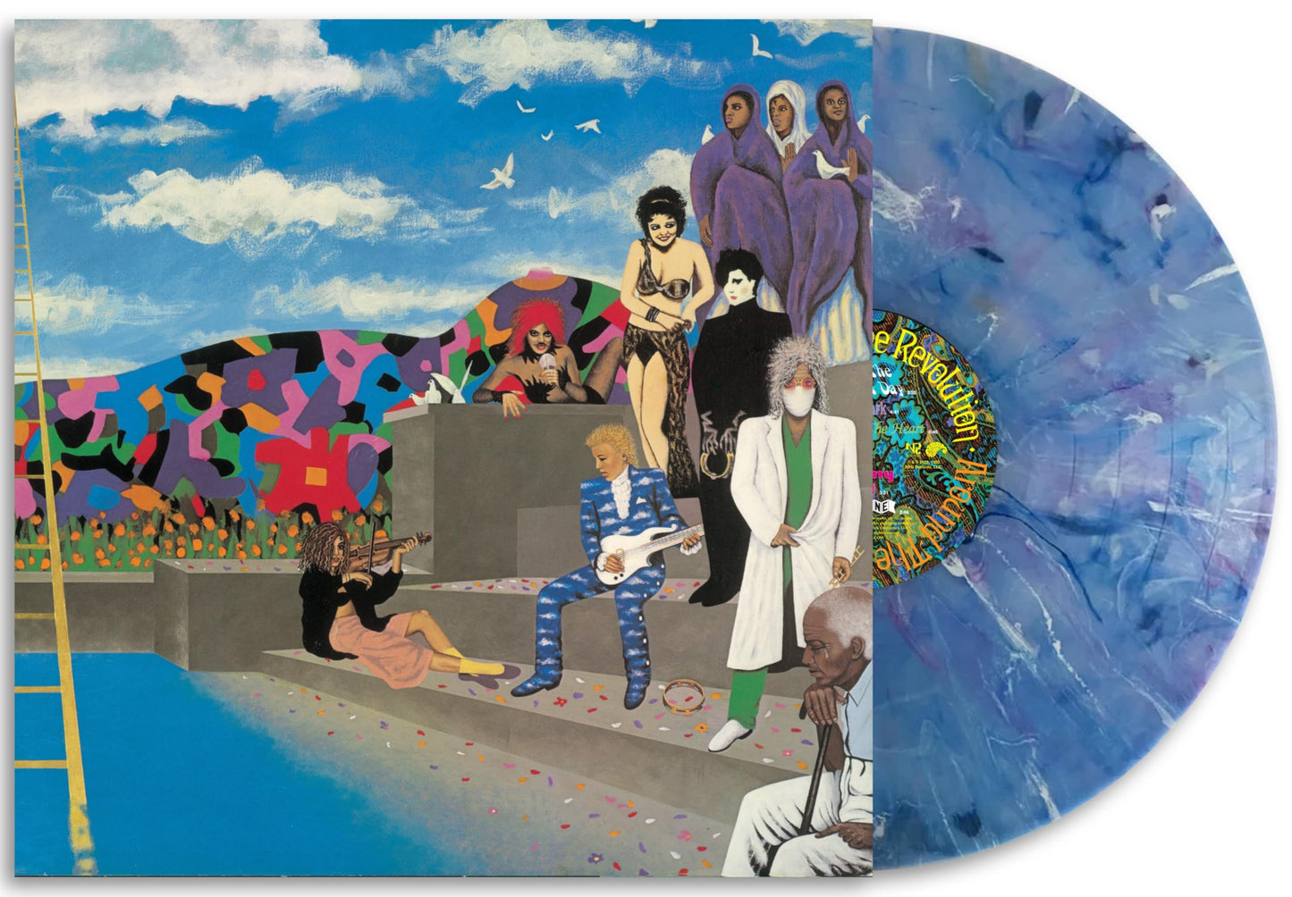 Prince & The Revolution - Around The World In A Day - Import Blue Marble Vinyl LP Record Limited Edition