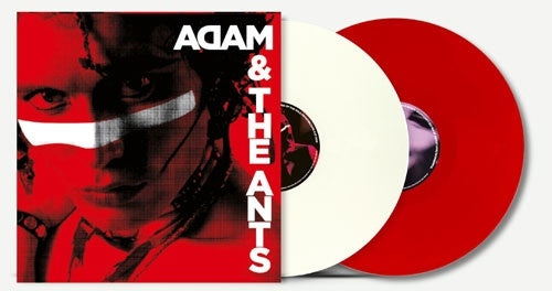 Adam Ant - The Singles - Import Red & White Vinyl 2 LP Record Limited Edition