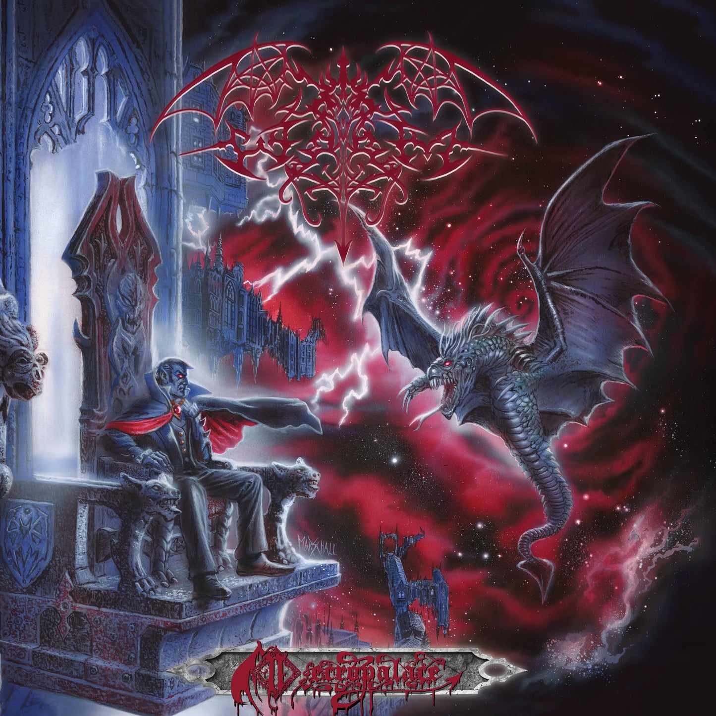 The Worm - Necropalace - Import Vinyl 2 LP Record