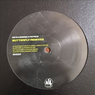 Pete Cannon 、 Patrice (Rock) - Butterfly Remixes - Import Vinyl 12inch Record