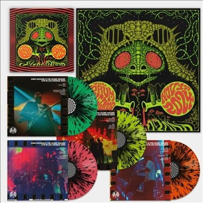 King Gizzard & The Lizard Wizard - King Gizzard - Live In Los Angeles '24 - Import Splatter Vinyl 4 LP Record