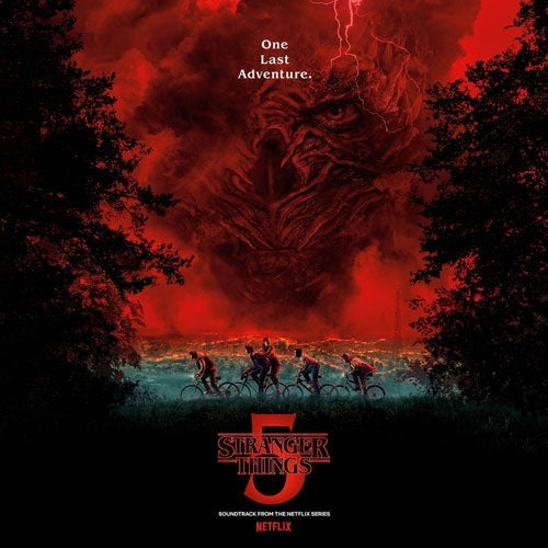 Ost - Stranger Things 5 (Soundtrack From The Netflix Series) - Import Sea Blue Smoke Vinyl LP Record Limited Edition