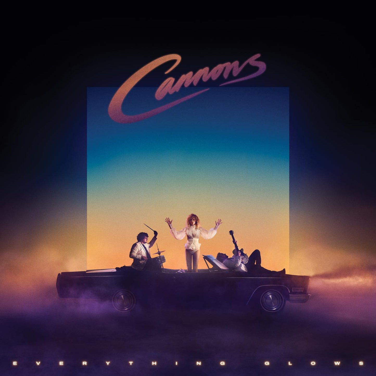Cannons - Everything Glows - Import Clear Vinyl LP Record Limited Edition