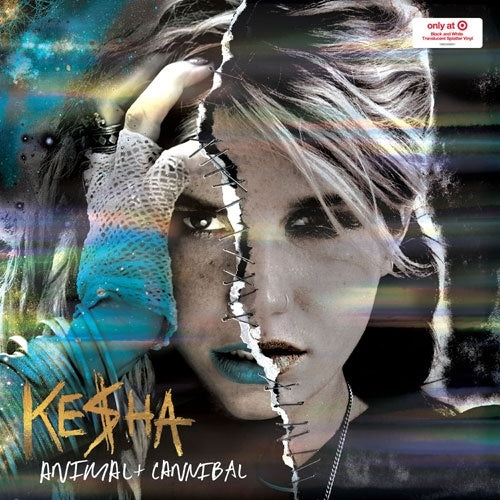Kesha - Animal + Cannibal - Import Black & White Translucent Splatter Vinyl 2 LP Record Limited Edition