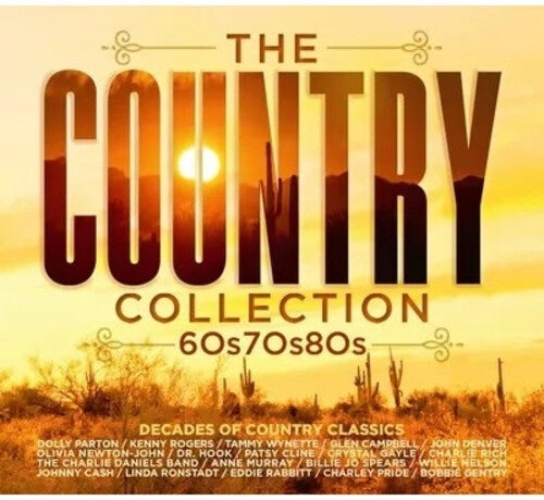 Various Artists - Country Collection: 60s, 70s, 80s - Import 3 CD