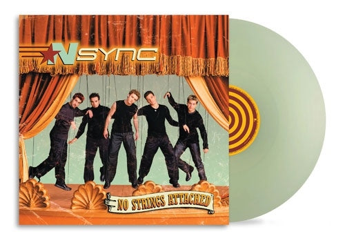 N Sync - No Strings Attached - Import Coke Bottle Clear Vinyl LP Recurd Limited Edition