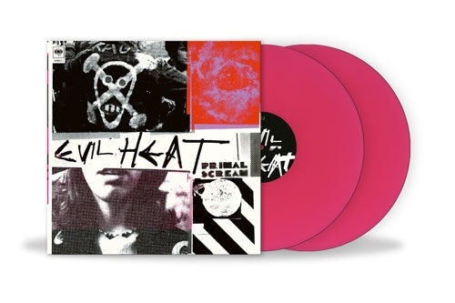 Primal Scream - Evil Heat (Expanded Edition) - Import Pink Vinyl 2 LP Record Limited Edition