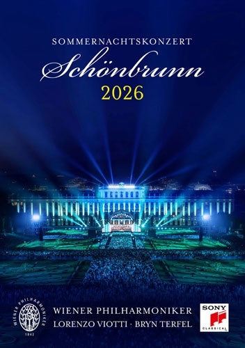 LORENZO VIOTTI - Summer Night Concert 2026 : Lorenzo Viotti / Wiener Philharmoniker, Bryn Terfel(B-Br) - Import DVD