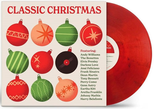 Various Artists - Classic Christmas - Import Vintage Ornament Red Vinyl LP Record Limited Edition