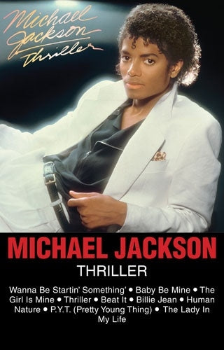 Michael Jackson - Thriller - Import Gold Metallic Cassette Cassette Tape
