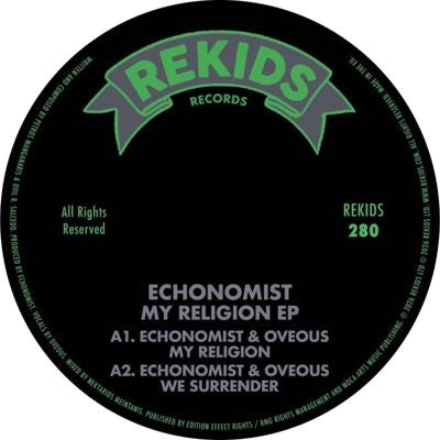 Echonomist - My Religion Ep - Import Vinyl 12 inch Record Limited Edition