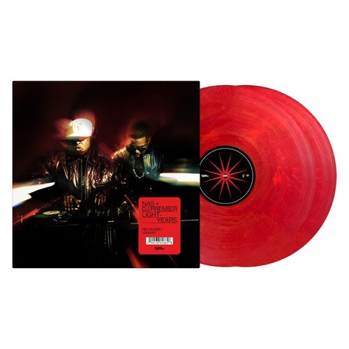 Nas 、 DJ Premier - Light-Years (Indies Exclusive) - Import Red Vinyl 2 LP Record