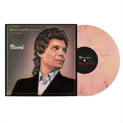 Camaron De La Isla - Vivire - Import Maroon & Red Vinyl LP Record Limited Edition