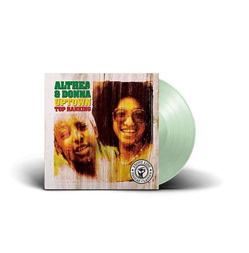Althea & Donna - Uptown Top Ranking - Import Coke Bottle Clear Vinyl LP Record Limited Edition