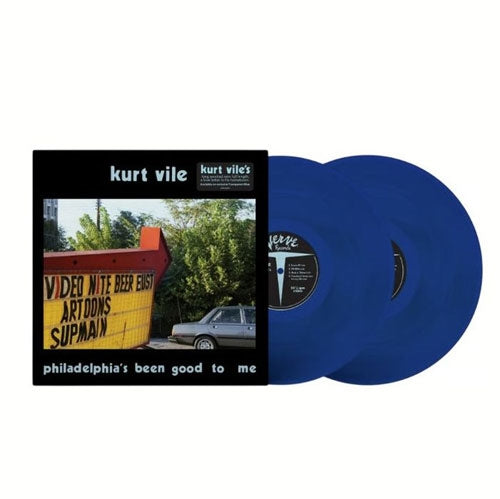 Kurt Vile - Philadelphia's Been Good To Me - Import Blue Vinyl LP Record