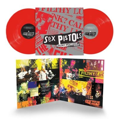 The Sex Pistols - Filthy Lucre Live (30th Anniversary) - Import Red Vinyl 2 LP Record Limited Edition