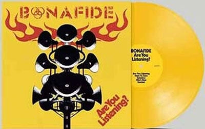 Bonafide - Are You Listening? - Import Yellow Vinyl LP Record