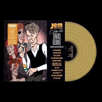Various Artists - Jem Records Celebrates David Bowie - Import Vinyl LP Record
