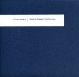 Ichiyanagi Toshi - Toshi Ichiyanagi: Music for Tinguely - Japan Mini LP CD Limited Edition