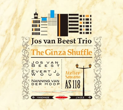 Jos Van Beest Trio - The Ginza Shuffle - Japan CD