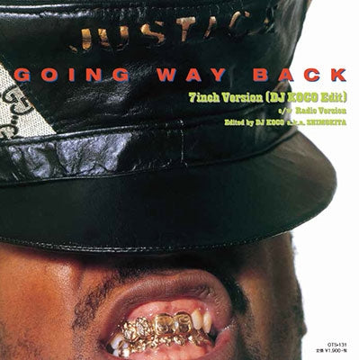 Just-Ice - GOIN' WAY BACK 7inch version (DJ Koco Edit)/RADIO version - Japan Vinyl 7inch Single Record Limited Edition