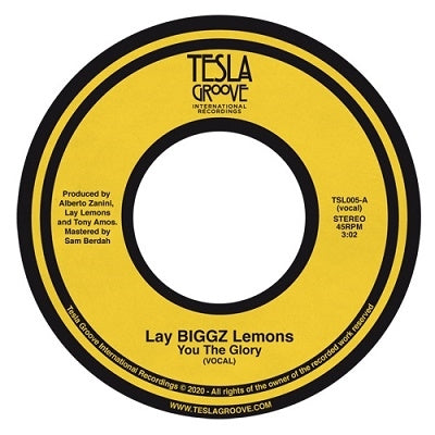 Lay Biggz Lemons - You The Glory - Japan Vinyl 7inch Single Record Limited Edition