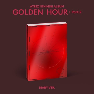 Ateez - GOLDEN HOUR: Part.2: 11th Mini Album (Diary ver.) - Import CD Limited Edition